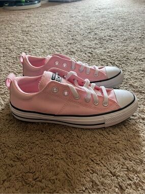 Pink Converse Low Top Sneakers